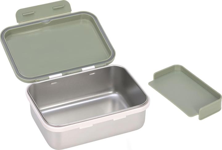 Produktbild Lässig Lunchbox Happy Prints Olivgrün