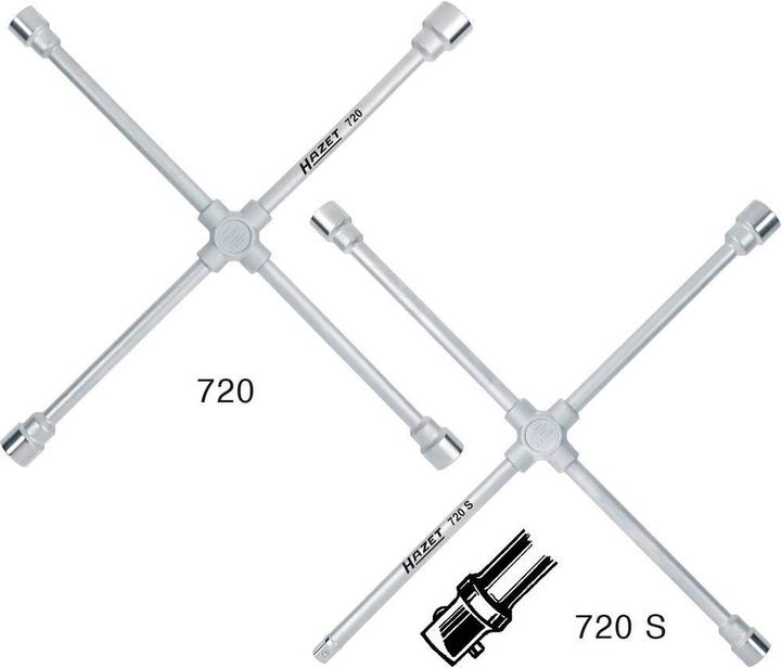 Produktbild HAZET Kreuzschlüssel 720S