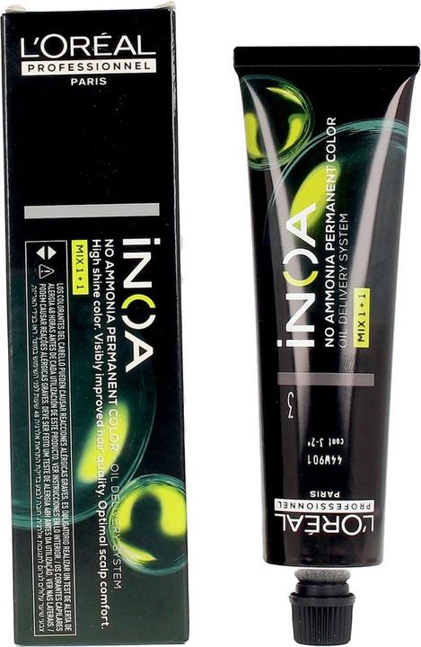 L'Oréal Professionnel INOA sin amoniaco 3 Castaño Oscuro 60ml (Dunkles Kastanienbraun)