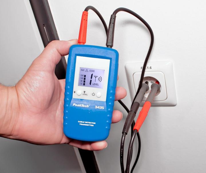 Actual product image Peaktech Transmitter, extra 12...400 V 125 kHz ( 3435 TR) (Line locator)