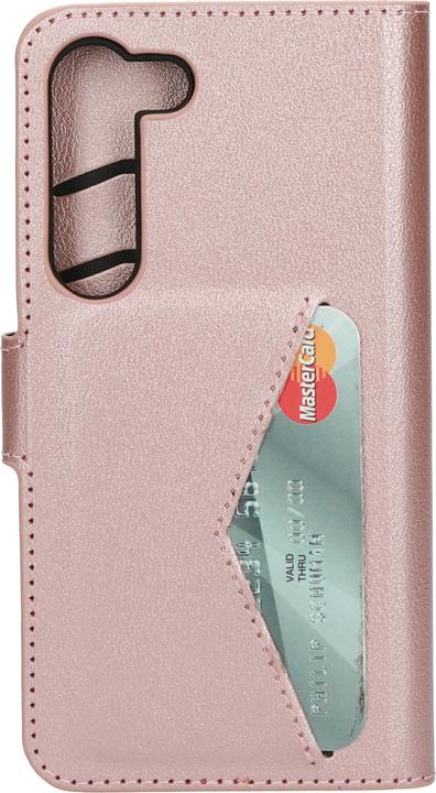 Actual product image Mobiparts Classic Wallet Case Samsung Galaxy S23 (2023) Pink (Samsung Galaxy S23+)