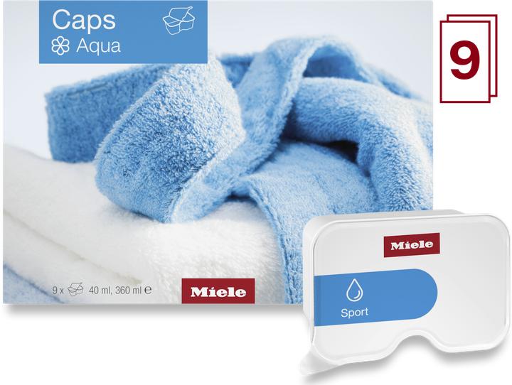 Produktbild Miele Caps Aqua (9 Waschgänge, Waschpods)