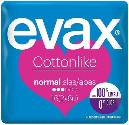 Produktbild Evax COTTONLIKE compresas normal alas 16 uds (16 x)