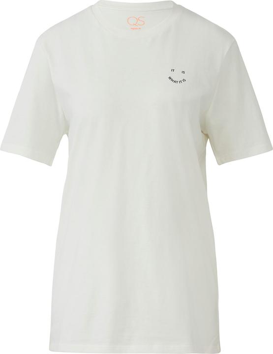 Produktbild S.Oliver T-Shirt Unisex T-Shirt mit Rückenprint (XS)