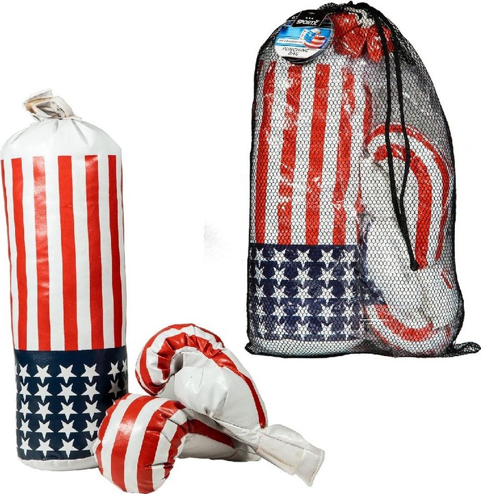 Actual product image Sport X SportX Punching Bag + Gloves (39 cm)