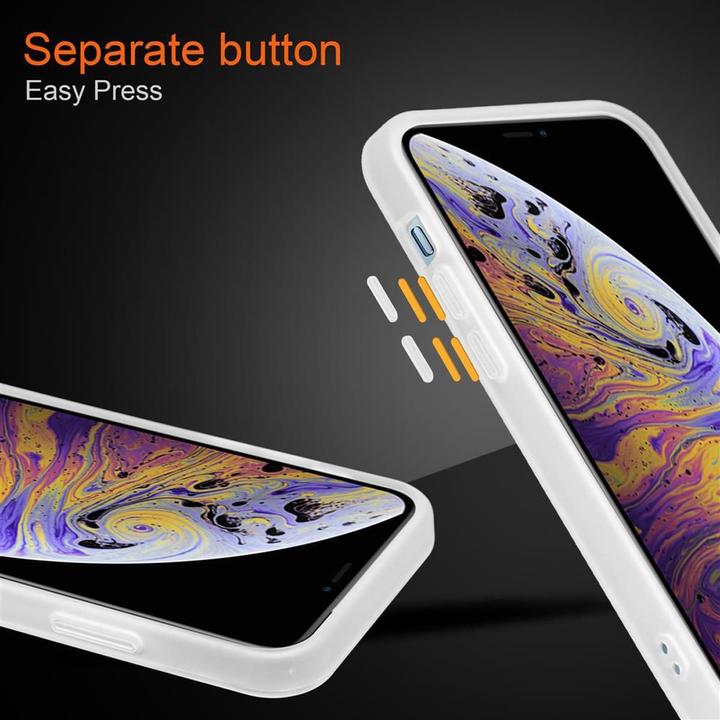 Actual product image Cadorabo Hybrid Matt Cover (Apple iPhone XS Max)