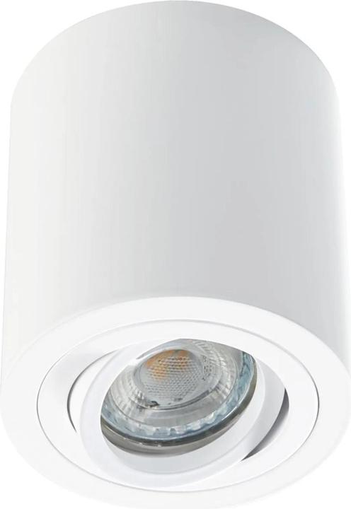 Heitronic Luminaire de surface ADL9001 Luminaire de surface, GU10, rond, orientable (GU10)