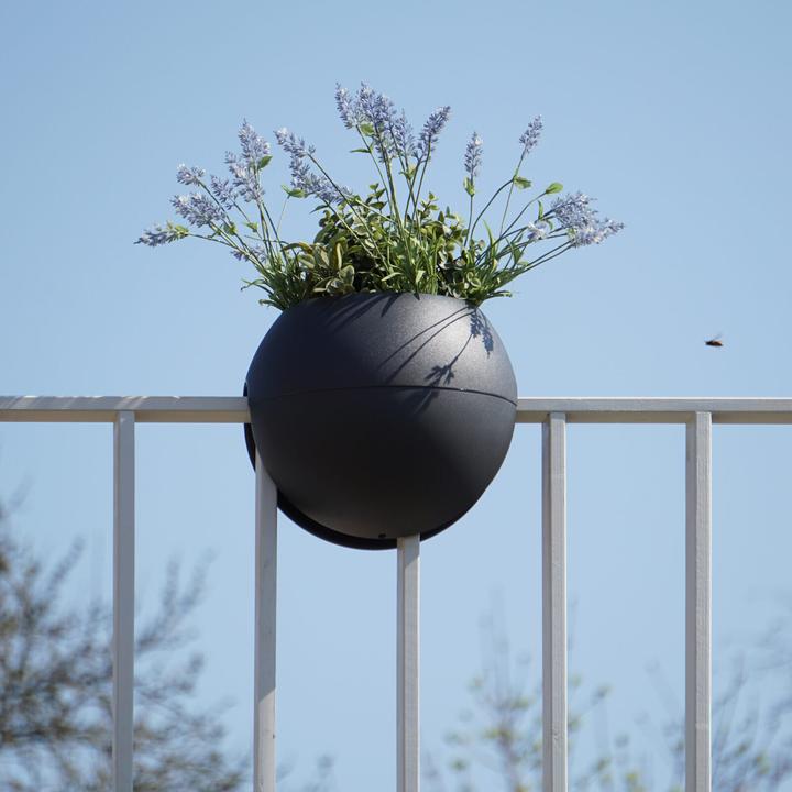 Produktbild Rephorm Balkonblumentopf Bloomball Graphit Ø 30 cm