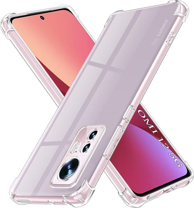 Techsuit - Shockproof Clear Silicone - Xiaomi 12 / 12X - Clear (Xiaomi 12)