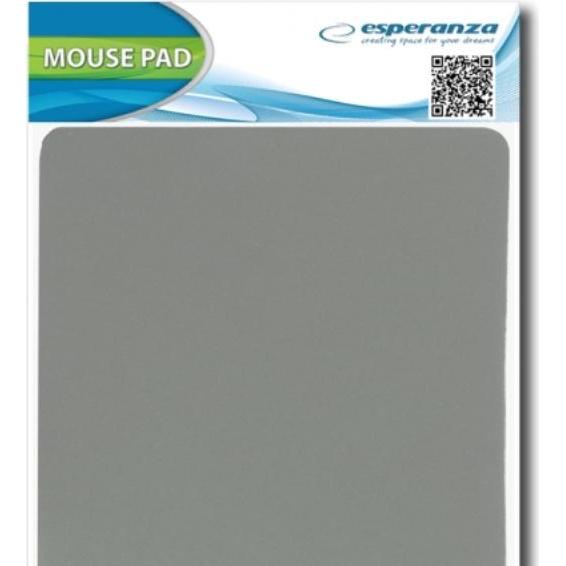 Esperanza EA145E - 5901299908457 EA145E - Materiałowa Podkładka pod Mysz 230 x 190 x 2 mm, szara, Mausmatte, Grau