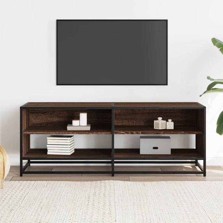 Actual product image vidaXL TV cabinet Lowboard TV cabinet TV table Brown oak look