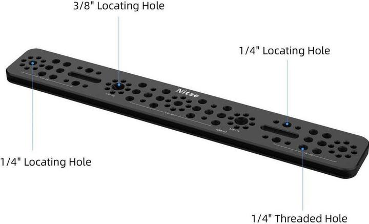 Produktbild Nitze Arca Snelwisselplaat 10 (N48-07) (11N48070000000) (Stativ Schnellwechselplatte)