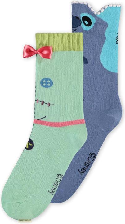 Difuzed Lilo & Stitch - Unisex Novelty Socks (2Pack) - 39/42 (2er Pack, 39, 42)