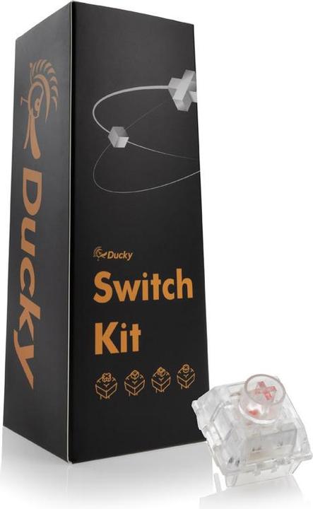 Produktbild Ducky TTC Heart Switch, mechanisch, 3-Pin, linear, MX-Stem, 42g - 110 Stück