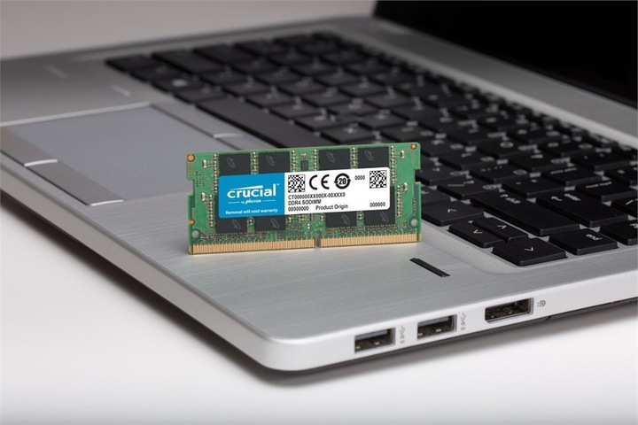 Produktbild Crucial Laptop Memory (1 x 8GB, 2400 MHz, DDR4-RAM, SO-DIMM)