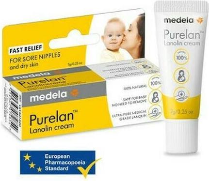 Produktbild Medela Purelan Nipple Cream With Lanolin For Intensive Relief From Pain 7g
