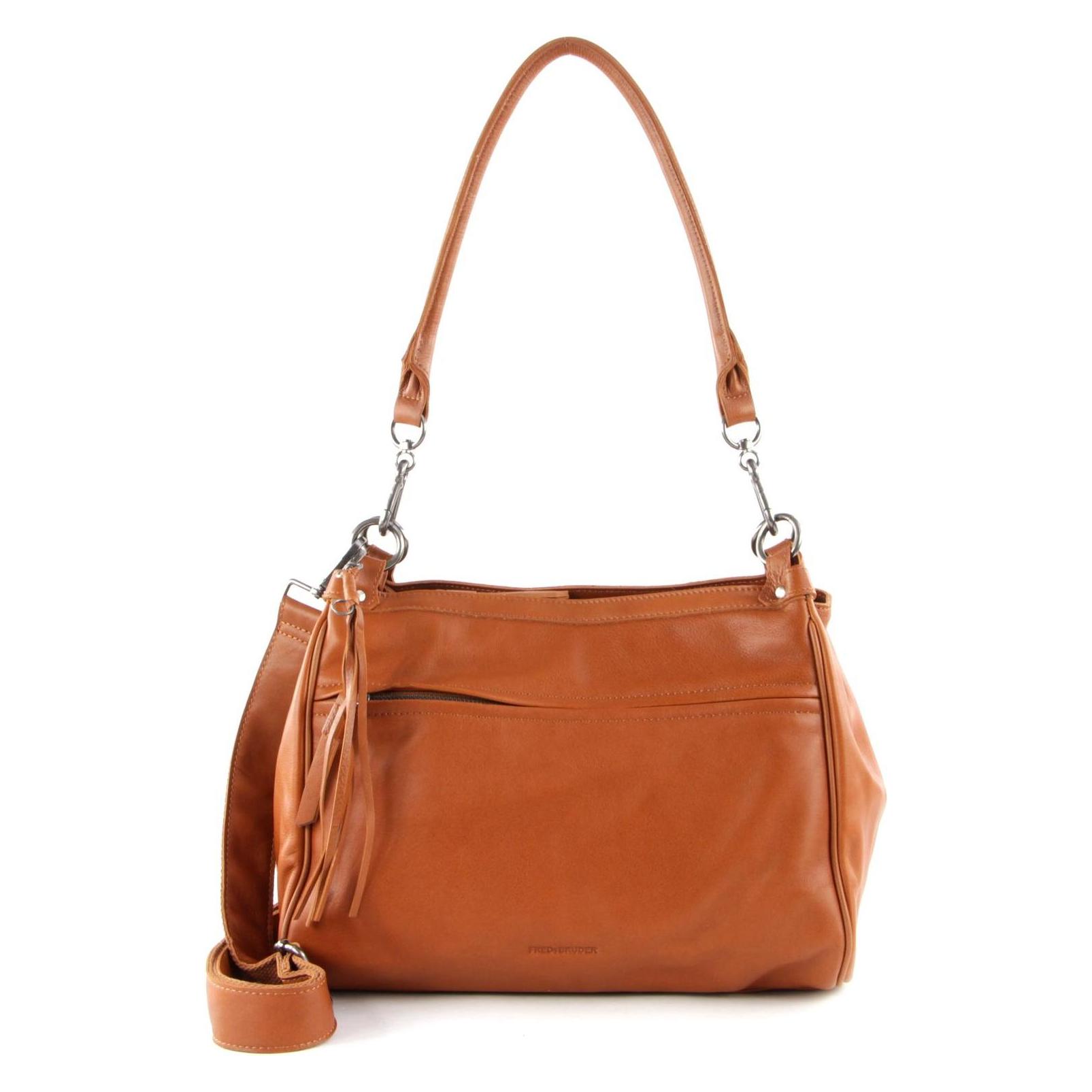 FredsBruder, Damen, Handtasche, Wxd Crossy Zoom Bag, Braun