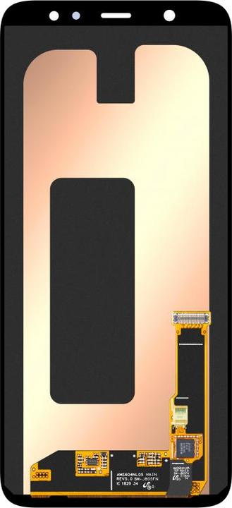 Actual product image Samsung LCD Display +Touch Unit A605 Galaxy A6 Plus 2018 Black (Service Pack) (Display, Galaxy A6+)