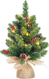 Grundig Xmas tree led with burlap 15L