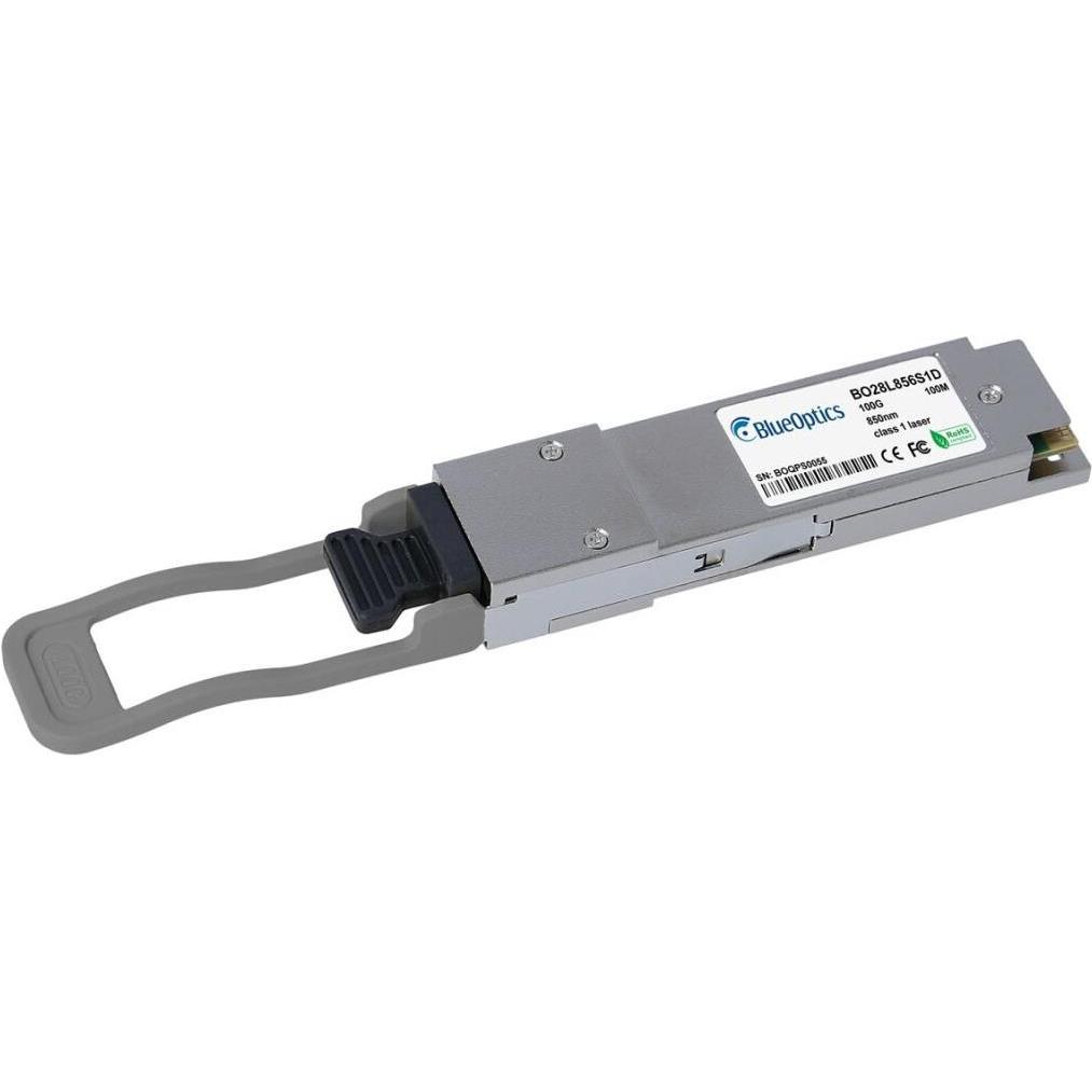 Thumbnail - BlueOptics Extreme Networks 100G-SR4BD-QSFP100M kompatibler QSFP28 BO28L859S1D, Transceiver, Silber
