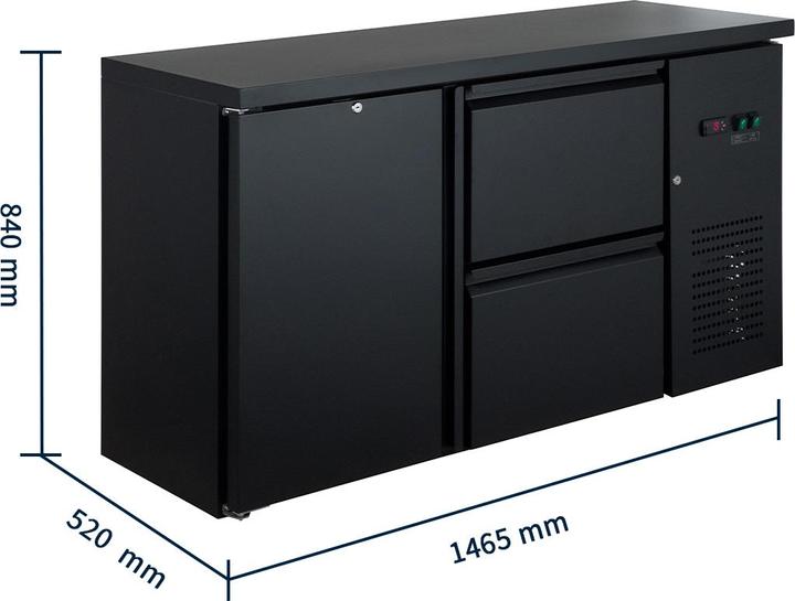 Produktbild Gastro Hero Barkühltisch ECO / (332 l)