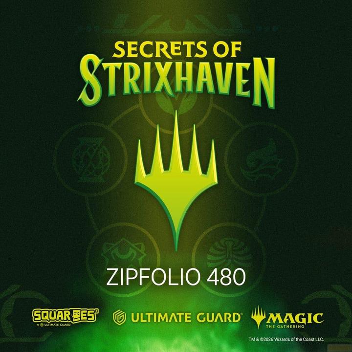Ultimate Guard Zipfolio 480 Xenoskin Magic: The Gathering "Secrets of Strixhaven" - Quandrix
