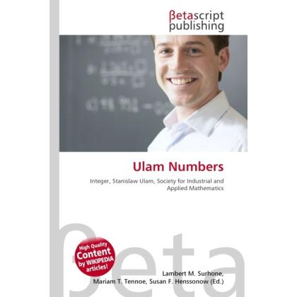 Ulam Numbers, Schulbücher von Lambert M. Surhone, Miriam T. Timpledon, Susan F. Marseken