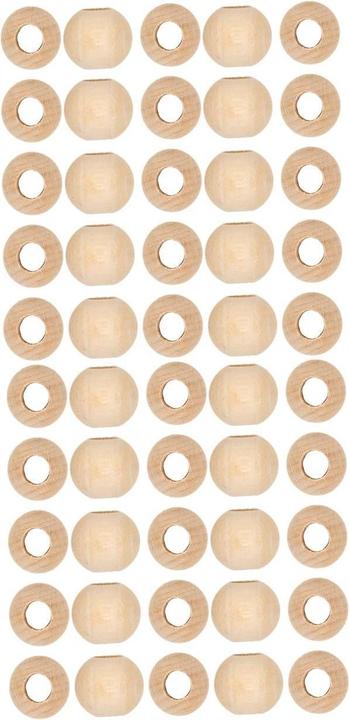 Produktbild I Am Creative Rohholzkugeln, Holzperlen