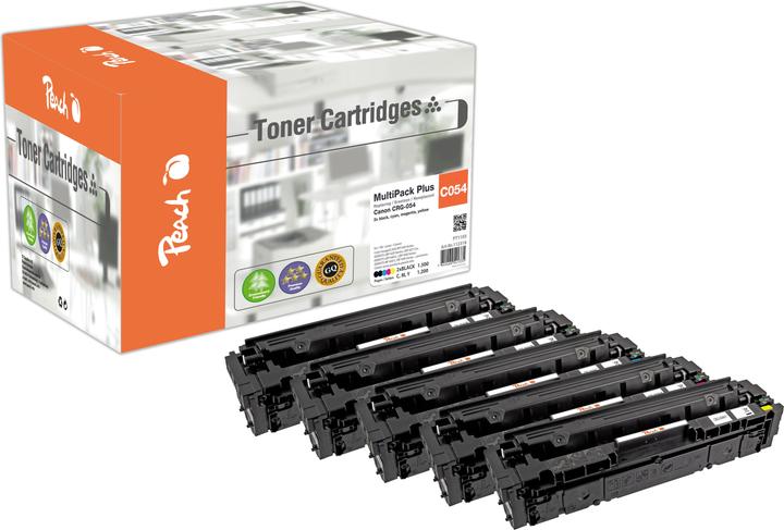 Produktbild Peach CRG-054 Multipack (BK, C, M, Y)