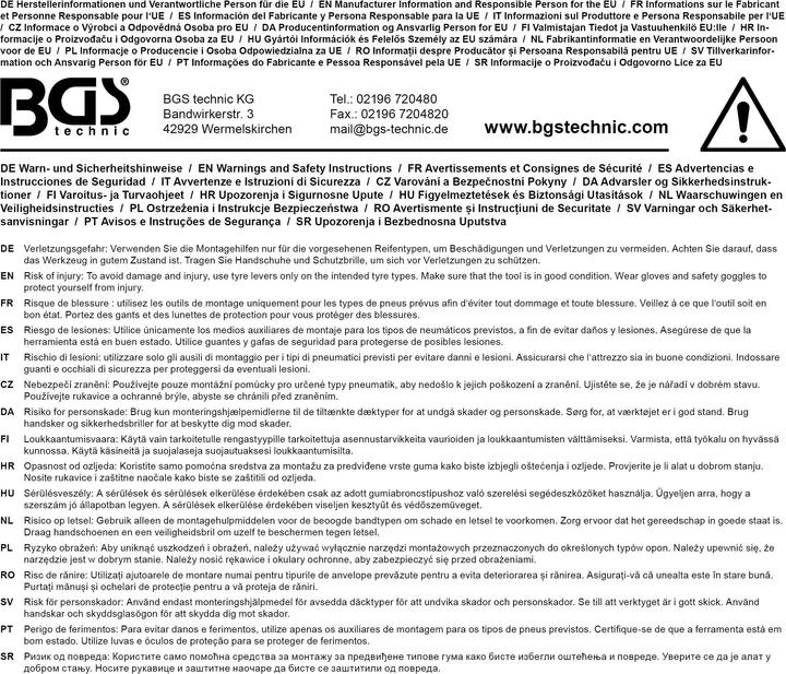 Productafbeelding BGS Banden hielhouder