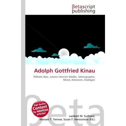 Adolph Gottfried Kinau, Fachbücher