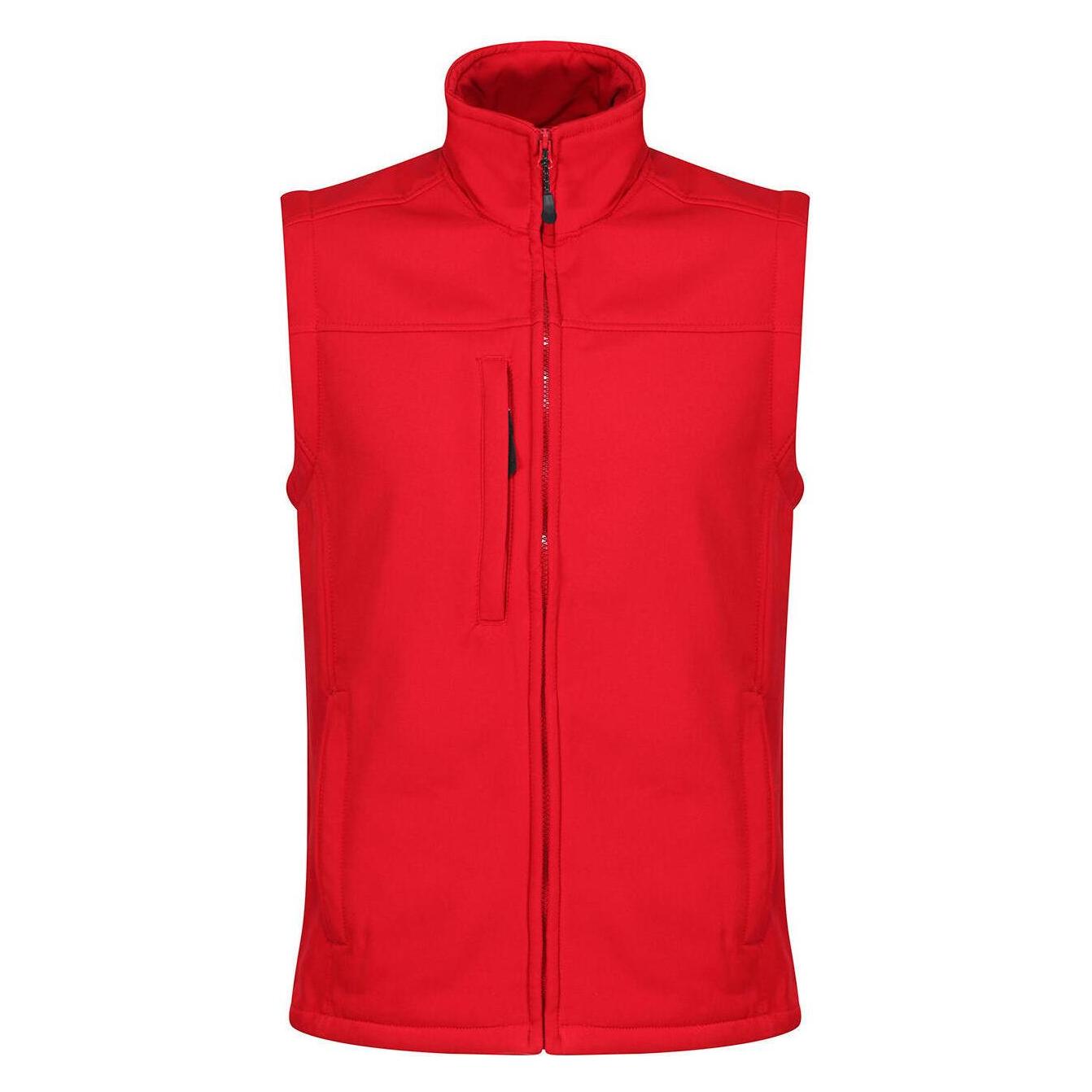 Regatta, Herren, Westen, Flux Softshell Bodywarmer, Mehrfarbig, Rot, (M)