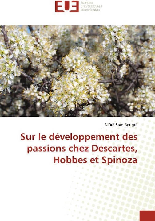 Produktbild Sur le développement des passions chez Descartes, Hobbes et Spinoza (Deutsch, N'DRE SAM BEUGRE, 2021)