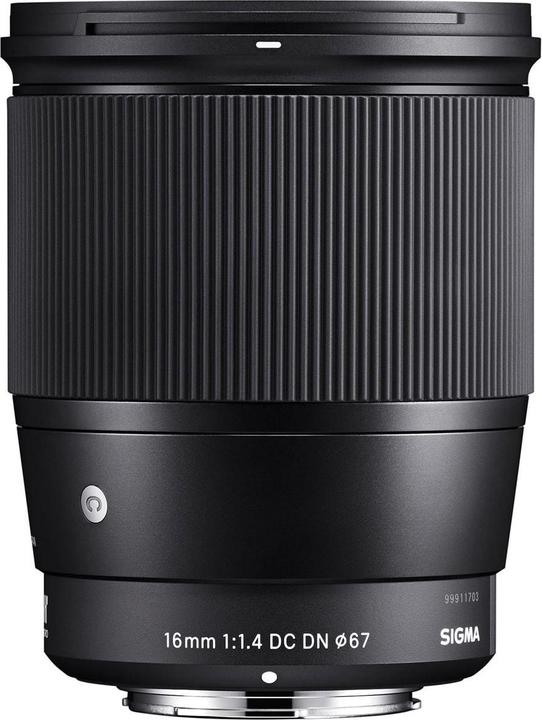 Produktbild Sigma 16 mm F1.4 DC DN Contemporary X-Mount (Fujifilm X, APS-C / DX)