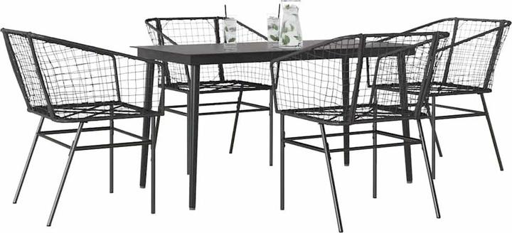 Produktbild vidaXL Garten Essgruppe (140 x 70 x 74 cm)