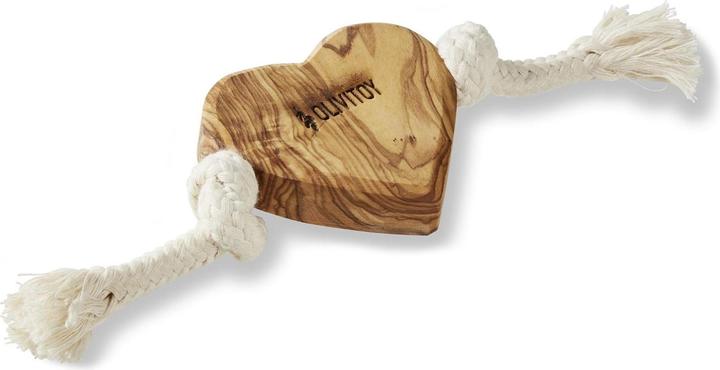 Actual product image Wolters Olivi dew toy heart (Dog chew toy)