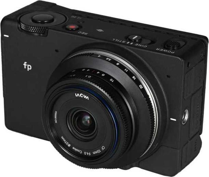 Image du produit Laowa 10mm 1:4 Pancake L-Mount (APS-C) noir (Manual Focus) (Nouveauté) (Monture L, APS-C / DX)