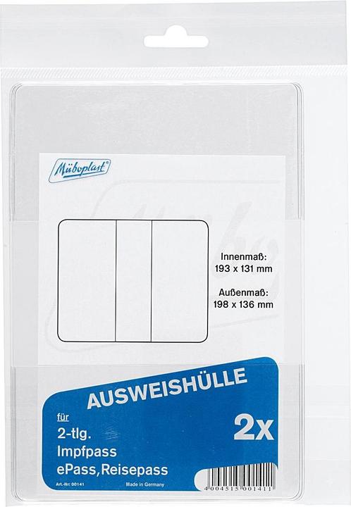 Image du produit Müboplast set de pochettes d'identité (2x)