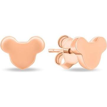 Brilio, Ohrringe, Silver - Minimalist Bronze Mickey Mouse EA917R Earrings