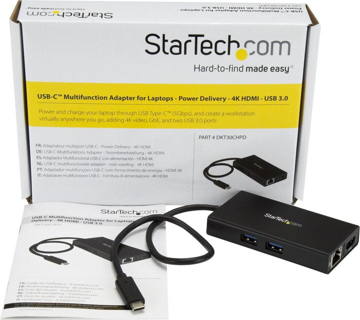 Image du produit StarTech Adaptateur multifonctionnel Usb-c (USB-C)