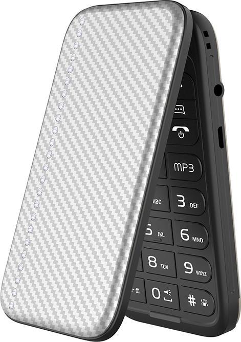 Immagine prodotto Energizer Telefono Flip Diamonds E282scd Sv (2.80", 2 Mpx)