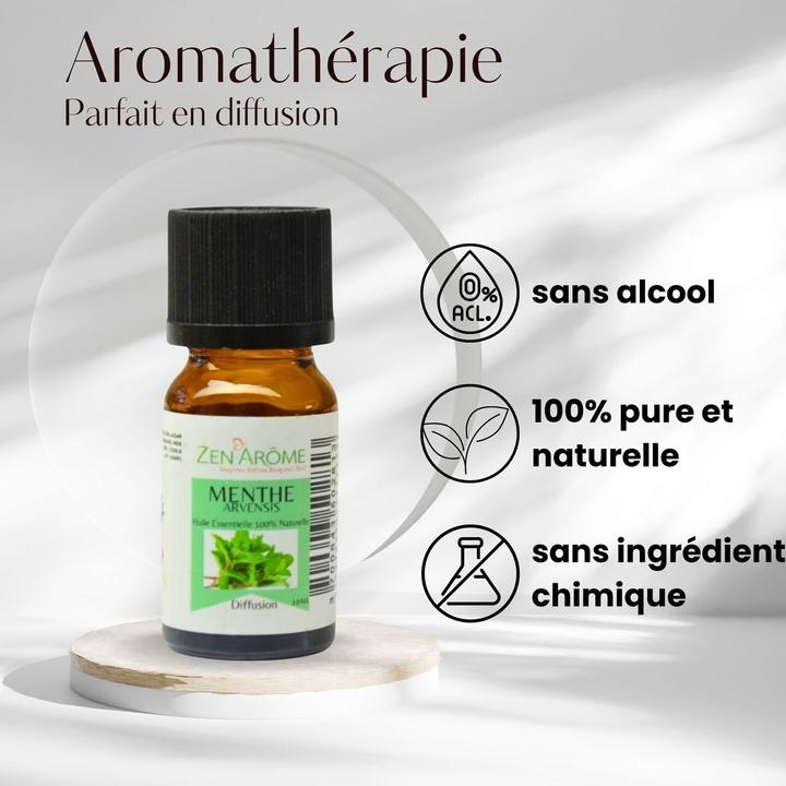 Actual product image Zen Arôme Room Fragrance Essential Menthe Arvensis Mint Aroma Oil No.49