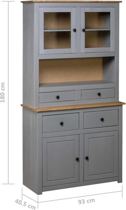 Produktbild vidaXL Highboard (93 x 40.50 x 180 cm)