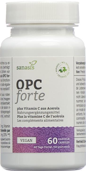 Produktbild Sanasis OPC Forte (60 Stück, Kapseln, 150 g)