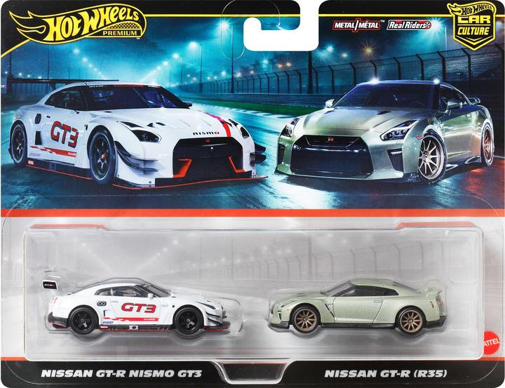 Actual product image Hot Wheels 2-Pack - Nissan GTR