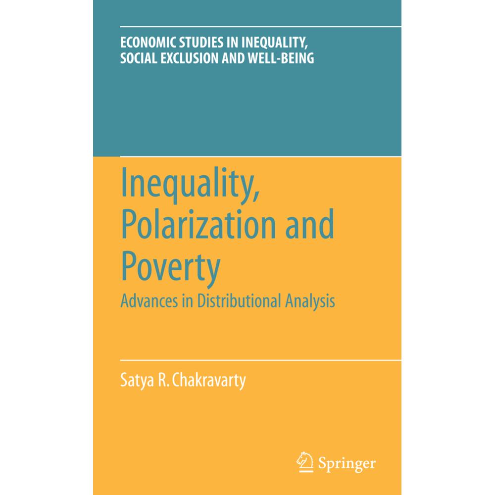 Inequality, Polarization and Poverty, Fachbücher von Satya R. Chakravarty