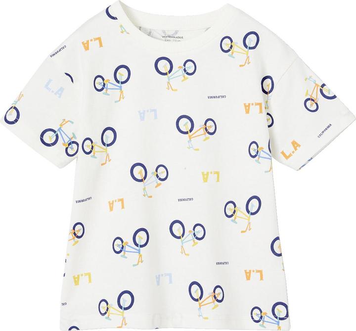 Actual product image Vertbaudet Bedrucktes Jungen T-Shirt mit Recycling-Baumwolle (128)