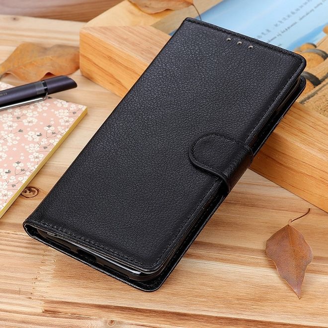 Produktbild MU Classic Litchi Leder Bookcover Series (Samsung Galaxy S22+)