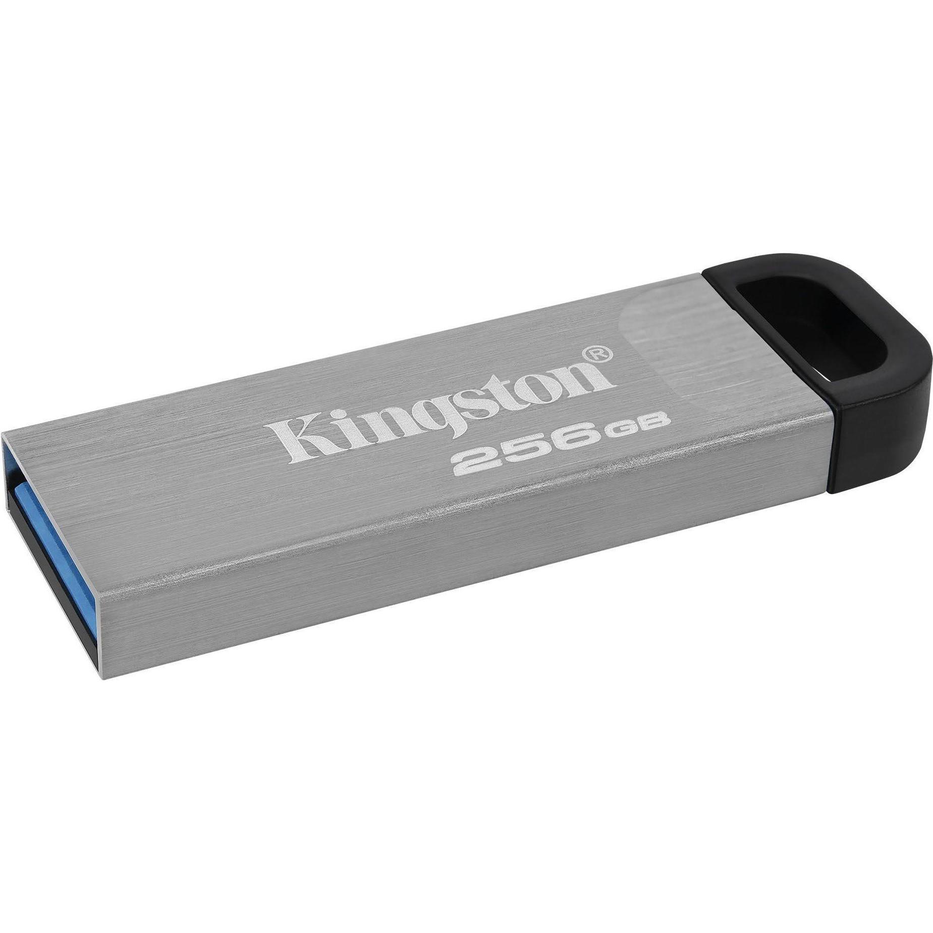 Thumbnail - Kingston DataTraveler Kyson (256 GB, USB 3.2, USB-A), USB Stick, Silber