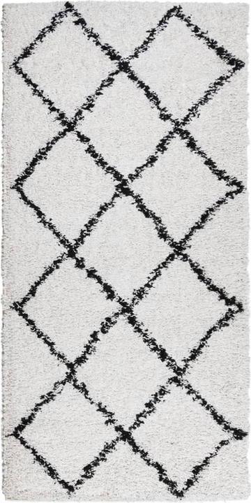 Actual product image vidaXL Shaggy high pile modern carpet (200 x 100 cm)